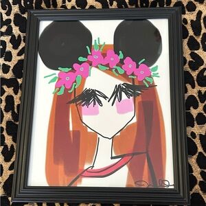 One of a kind Original art sketch design “vacation girls”